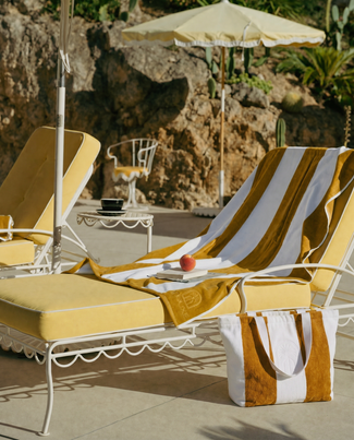 DOUXE Beach Essentials Set Mustard